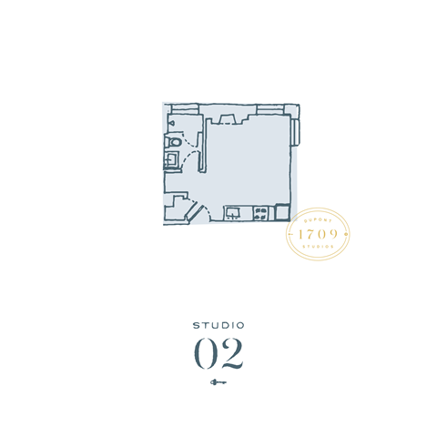 Studio 02 Floorplan